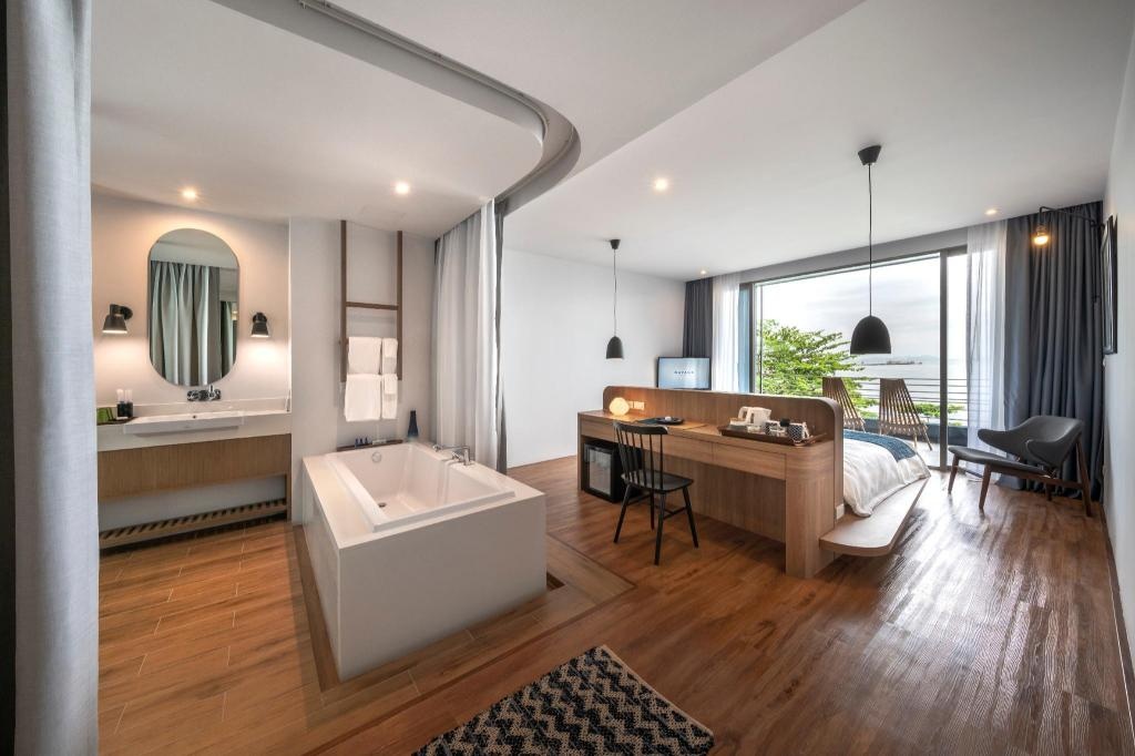 Navana Nature EscaperoomsDeluxe Sea View Room Room Plan6