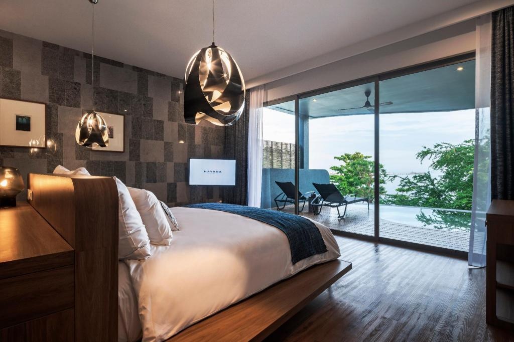 Navana Nature EscaperoomsSky Pool Villa Bedroom4