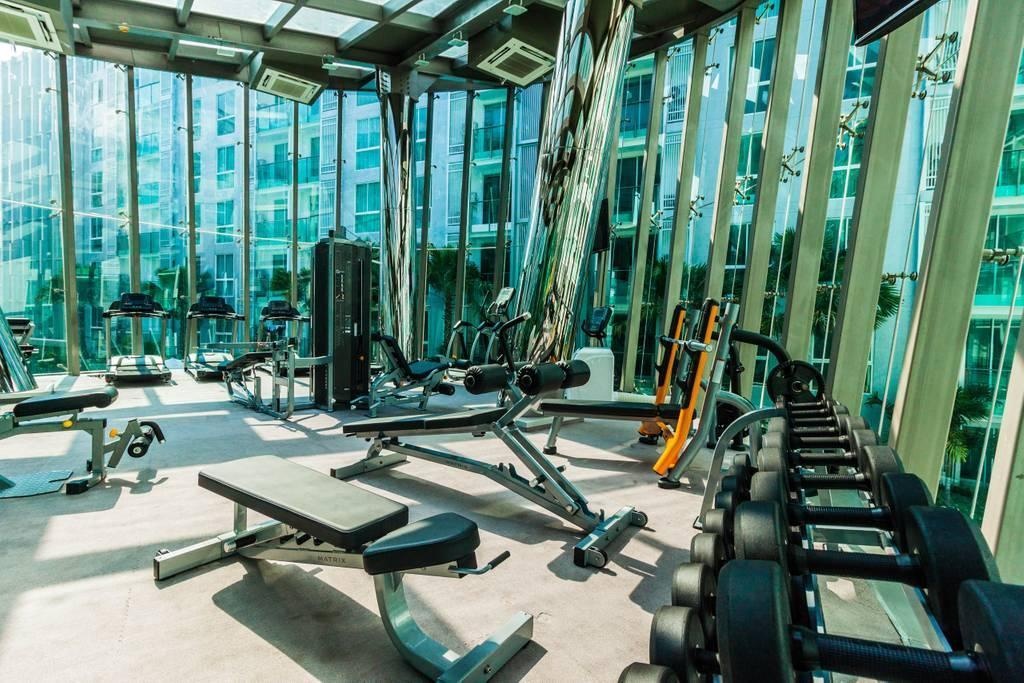 Luxury One Bedroom City Center Residence PattayafacilitiesGymfitness22
