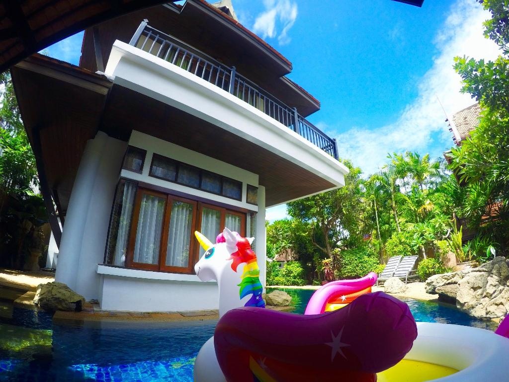 JimmyVipHouse Dharawadi VillafacilitiesSwimming Pool Outdoor4