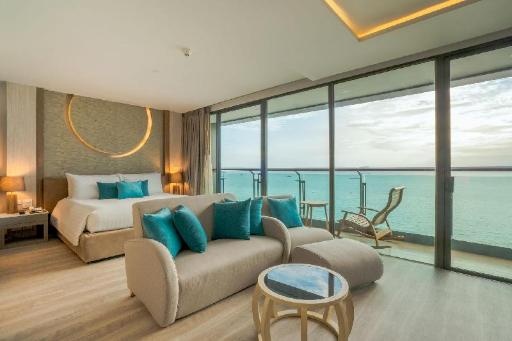 Cape Dara ResortroomsDara Suite With Club Benefits With Sea View Bed11