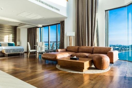 Cape Dara ResortroomsTop Star Duplex Suite With Club Benefits With Sea View Room Plan32