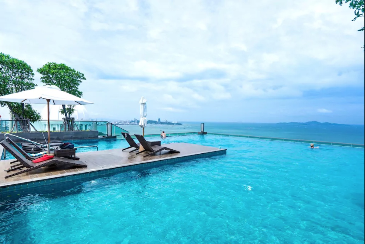 Stunning Sea Views Studio In Luxury Building FacilitiesSwimming Pool Outdoor 3