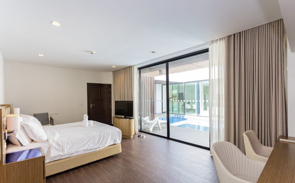 Movenpick Luxury Pool Villa In Pattaya Beach NewfacilitiesBedroom2