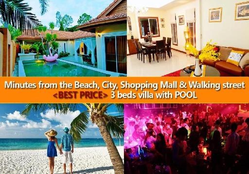 3 Beds Pool Villa Near Walking Street City Centerfacilitiesfacilities Image 11