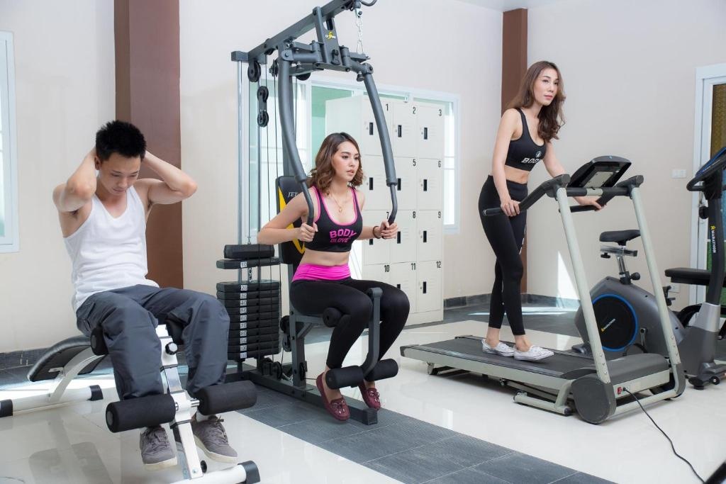 The Train Resort Sauna SpafacilitiesFitness Center40
