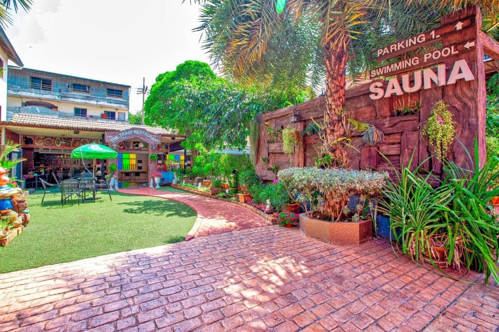 The Train Resort Sauna SpafacilitiesGarden13
