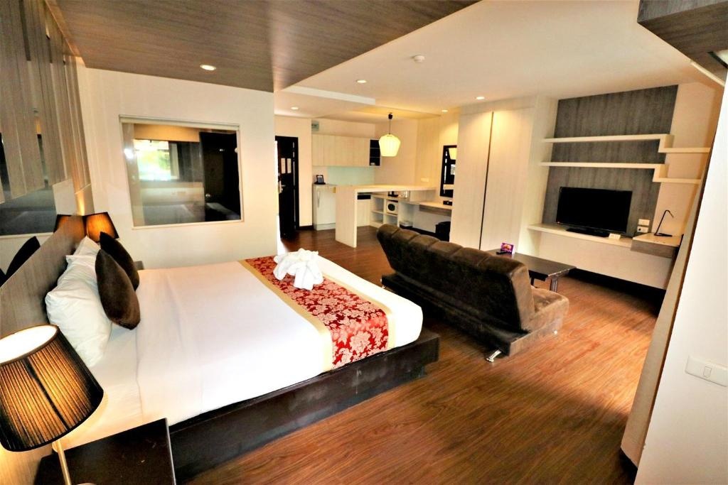 Mind Resort PattayaroomsPool Access Room Room Plan2