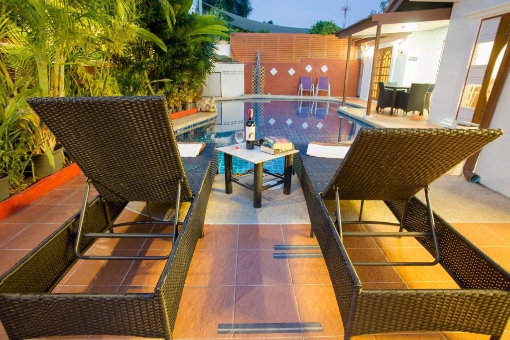 Grand Condo Orchid Pool Villa 350meter From BeachfacilitiesBalconyterrace2