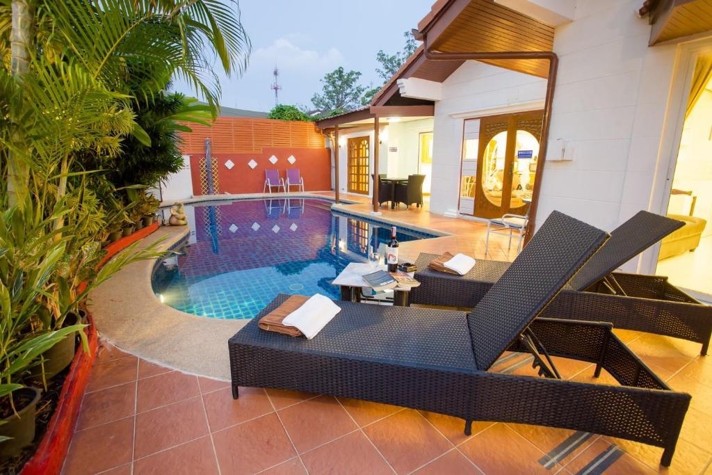 Grand Condo Orchid Pool Villa 350meter From BeachfacilitiesPrivate Pool1