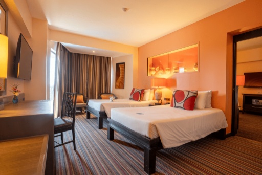 The Bayview Hotel PattayaroomsDeluxe Family 2 Bedroom View3