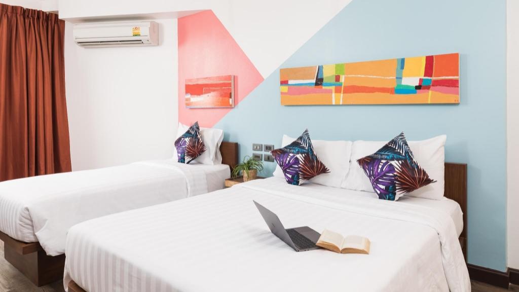 Sandalay Resort PattayaroomsFamily Sea View Bed16