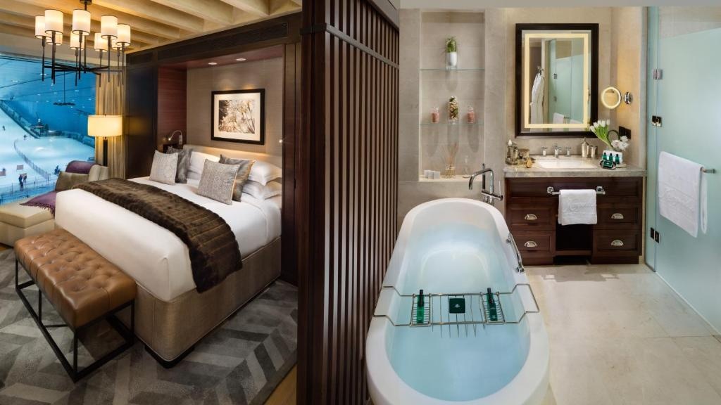 Aspen Chalets By Kempinski Hotel Mall Of The Emirates  Facilities  Bathroom 12