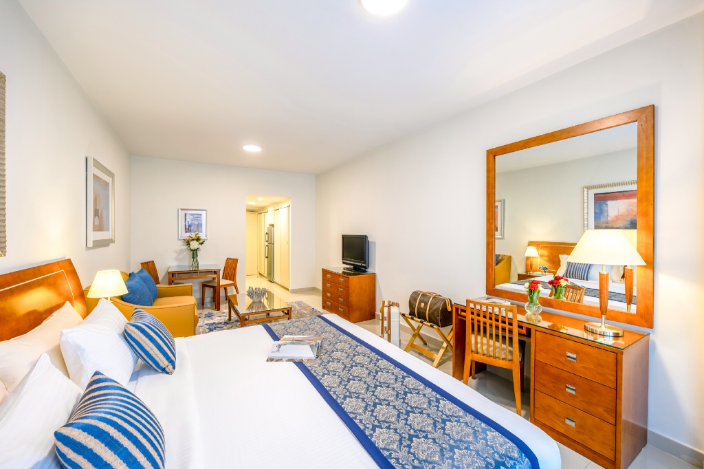 Golden Sands Hotel Apartments  Rooms  Deluxe Studio Golden Sands 5 Bed 8