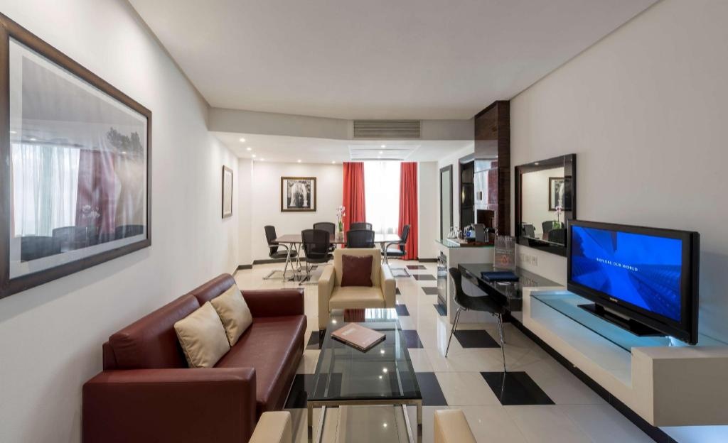 Radisson Blu Hotel Lusaka  Rooms  Suite Pool View Suite Room 9